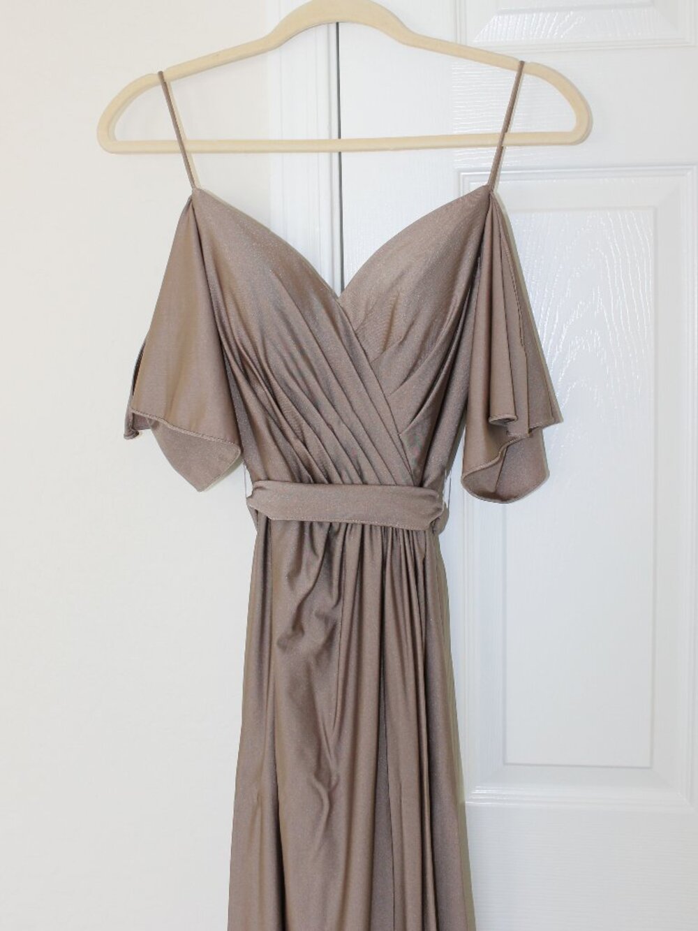 Allure Bridesmaid Mocha Dress